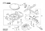 Bosch 3 603 M01 370 PCM 7S Compound Mitre Saw PCM7S Spare Parts